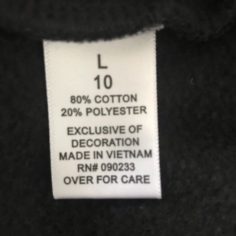 Essentials Fear of God Sweatshirt Kids SZ 10,L.